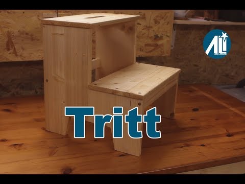✅ Tritt im Eigenbau (DIY Step Stool)