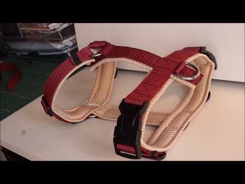 DIY komplett gepolstertes und verstellbares Brustgeschirr