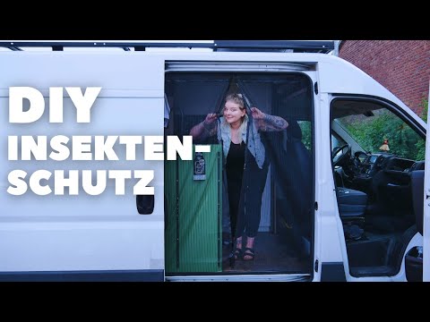 Moskitonetz für DIY CAMPERVAN - unter 40 EURO selber machen (Fiat Ducato) I VANAUSBAU