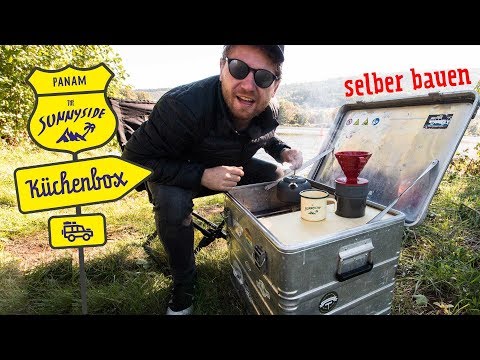 Küchenbox für Minicamper selber bauen | Integrierter Gaskocher | S4 • E3