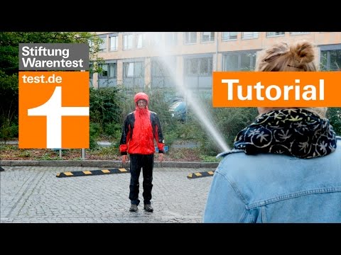 Tutorial: Schuhe &amp; Kleidung richtig imprägnieren (Test Imprägniermittel)
