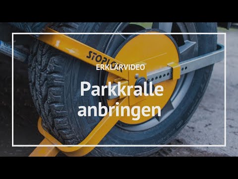 Wie bringe ich eine Parkkralle an? KULBA