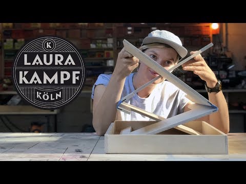 DIY Fold Away Camping Table