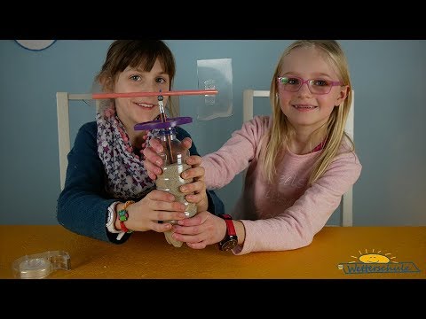 Windmesser selber bauen - Wetterstation für Kinder