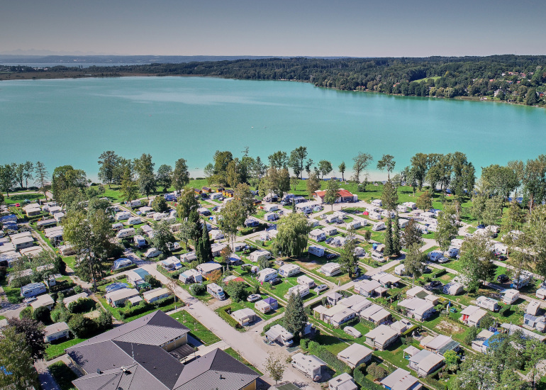 Campingplatz-Pilsensee