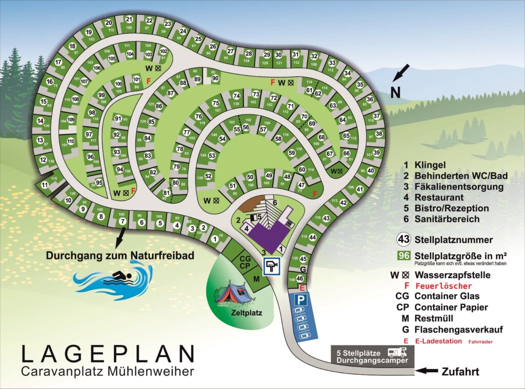 Caravanplatz Muehlenweiher
