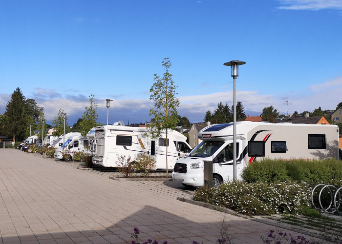 Wohnmobilstellplatz am Summapark