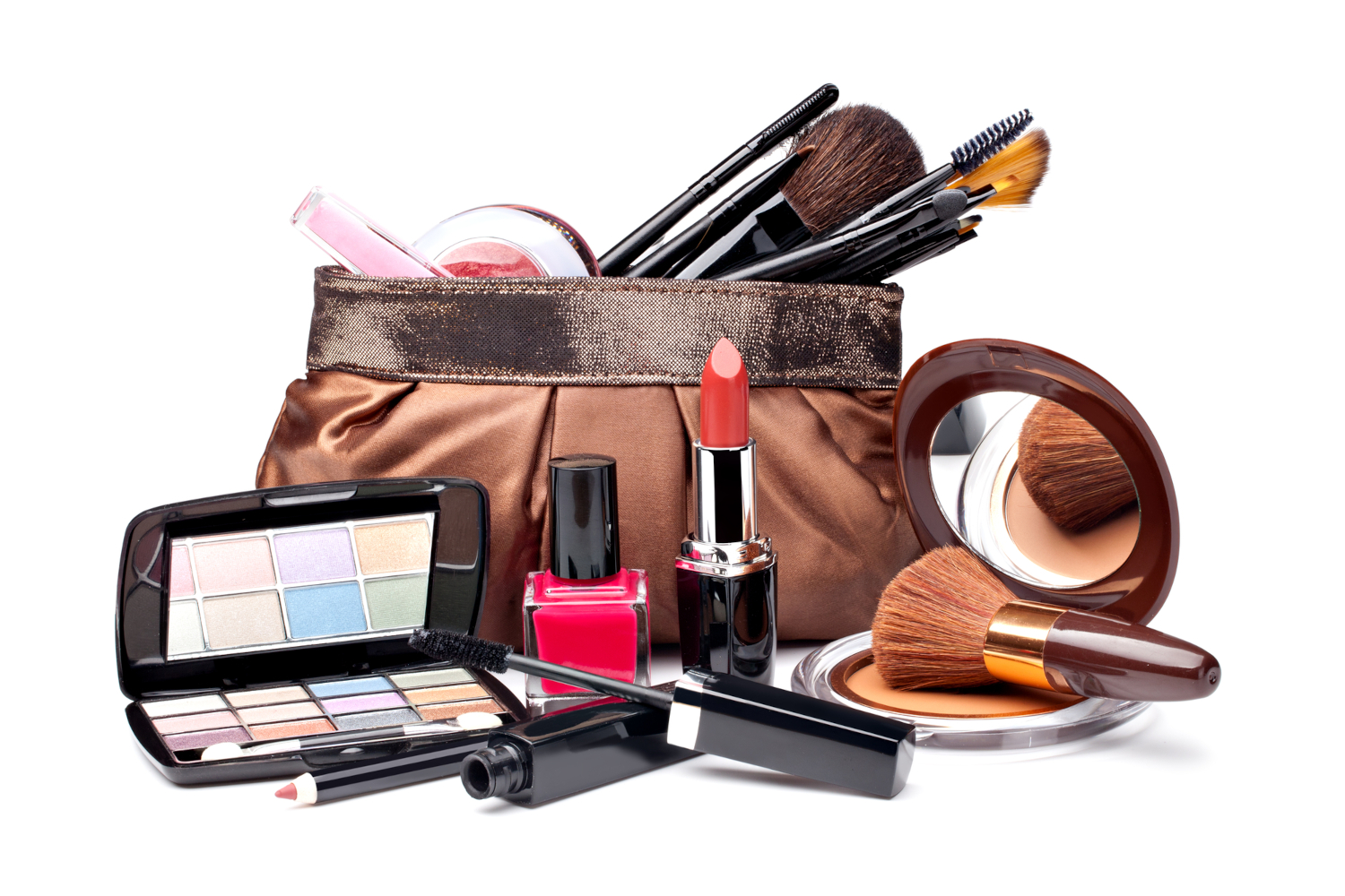 BARPERY Kosmetiktasche 354-Yx-MB – Make-up-Tasche Aus Leinen, Wasserabweisend, Perfekt Für Reise & Camping