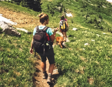 YUEDGE 2 Paar Herren Wandersocken Atmungsaktiv Hochleistung für Wandern Trekking Camping Outdoor Sport